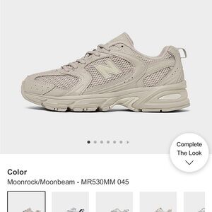 New Balance 530 Moonbeam / Moonrock Sneakers